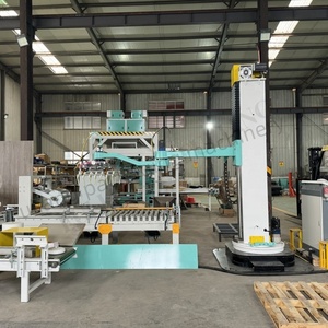Packaging Line Easy to Operate Max <strong>Load</strong> 80kg Rice Cement Bag Carton <strong>Robot</strong> Column Bag Palletizer Automatic Palletizer - Product Image 1