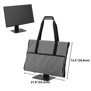 תיק נשיאה עבור 24 "צגים lcd מסכי lcd תואמים 21.5 <span class=keywords><strong>imac</strong></span>"- 24 "תיק נסיעות צג מגן עם מרופד