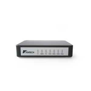 2021 Newest KNFX- <strong>4</strong> VoIP Gateway <strong>ATA</strong> 2 FXO 0 <strong>FXS</strong> 1 WAN for Small Home with IP Network