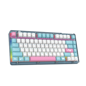 TOPSTYLE-Teclado mecánico con interruptor de cereza, accesorio de alta calidad, RGB, de intercambio en caliente, personalizado, de escritorio, USB, OEM, USB 2,0, con cable de alta calidad,