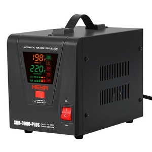 3000VA AVR Automatic <strong>Voltage</strong> Regulators Stabilizers Single Phase 100-270V Input Range 220V Power LED Display for SVC and SDR - Product Image 1