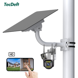 TecDeft Pro мини-панель Солнечная 40 Вт 5 В/12 В выход 2 порта индивидуальный комплект солнечной системы питания для датчика камеры видеонаблюдения