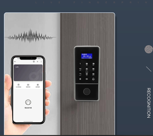 Outdoor Standalone Smart Door <strong>Lock</strong> Access Control <strong>System</strong> with Waterproof Touch <strong>Keypad</strong> Finger Scan Customizable OEM Logo Support