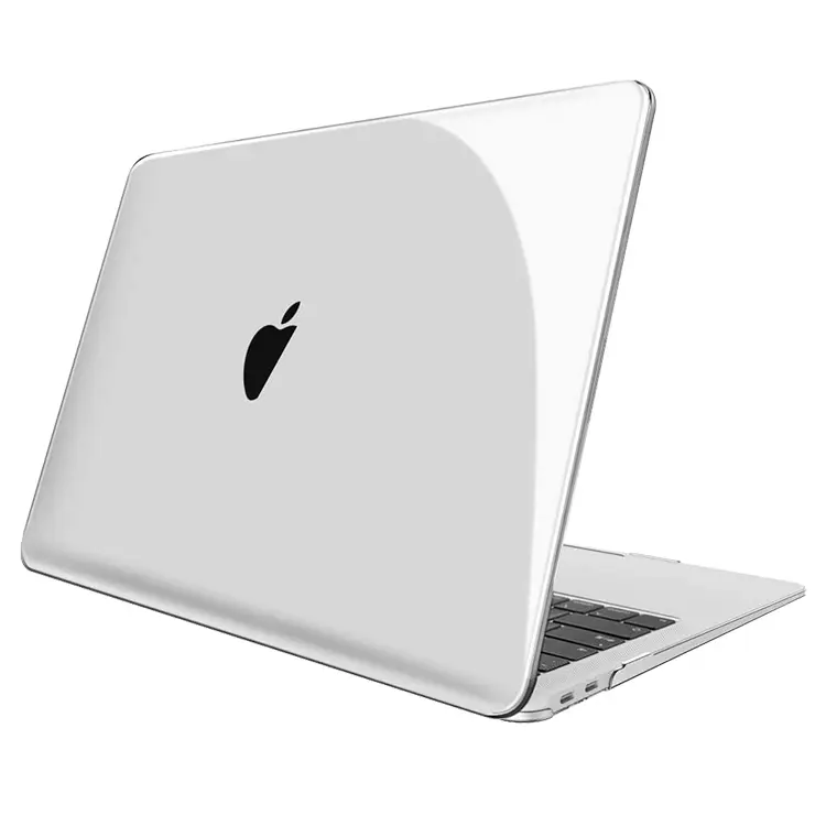 Selubung untuk MacBook Air 13 inci, Cover kristal bening A2337 M1 A2179 A1932 Snap On cangkang keras casing Laptop untuk MacBook