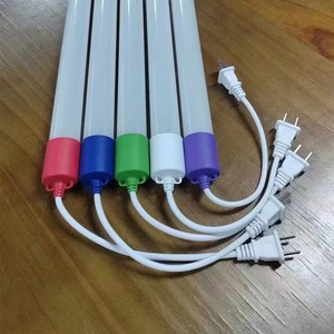 Jiangmen LED防水ライト屋外600MM 1200MM T8 RGB LEDチューブ4FTカラフルLED耐候性チューブ - Product Image 2