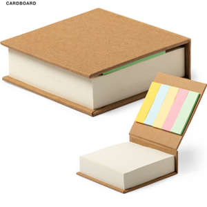 Cubo de escritorio rectangular personalizado, conjunto de notas adhesivas recicladas, promoción - Product Image 2