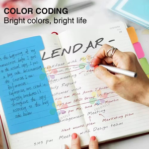 Business Office Student Fluorescent Multi-<strong>color</strong> Sticky Multifunctional <strong>Notebooks</strong> for Work Records and Student <strong>Notes</strong> - Product Image 4