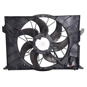 メルセデスベンツW204W212X204エンジン冷却ファンA2045000293A2049066802用の高品質ラジエーター冷却ファンアセンブリ