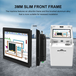 Monitor touch screen capacitivo incorporato installare monitor portatile lcd industriale Monitor tattile a prova di acqua senza ventole - Product Image 3