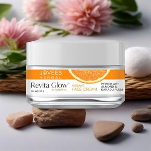Nourishing the Skin Jovees Herbal Revita Glow <strong>Vit</strong> C Cream 50 Gm Suitable for All Skin Types - Product Image 5