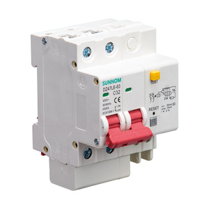 DZ47 2p c63 c tipi 63a 50hz/60HZ 230v/ 400v otomatik transfer anahtarı din ray mini devre kesici mcb disyuntor - Product Image 4