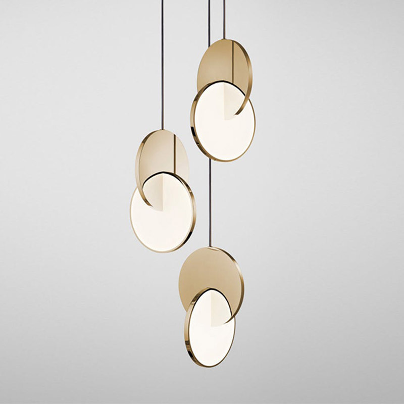 Golden three heads diameter 18cmwarm lightwhite
