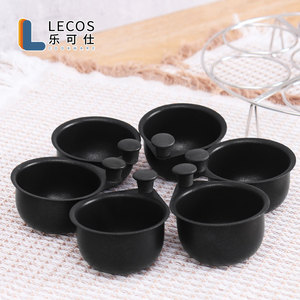 Tương thích nồi Pan Benedict trứng Maker 6 ly trứng poacher chèn bếp nấu ăn tiện ích thép không gỉ luộc trứng nồi - Product Image 6