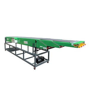Transportador telescópico móvil a la venta Contenedor de correa de material a granel Equipo de manipulación de carga Descarga - Product Image 1