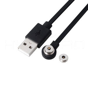 Cable de conexión microusb para sincronización de datos, conector magnético de 2 pines para adaptador de pcb, 90, 180, 360, 540 - Product Image 3