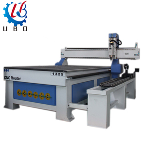 Máquina grabadora de 4 ejes, enrutador cnc 1325 con eje giratorio para cilindro y madera plana - Product Image 1
