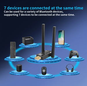 用于PC无线鼠标键盘音乐音频接收器发射器的双频150M USB 5.4适配器加密狗 - Product Image 6