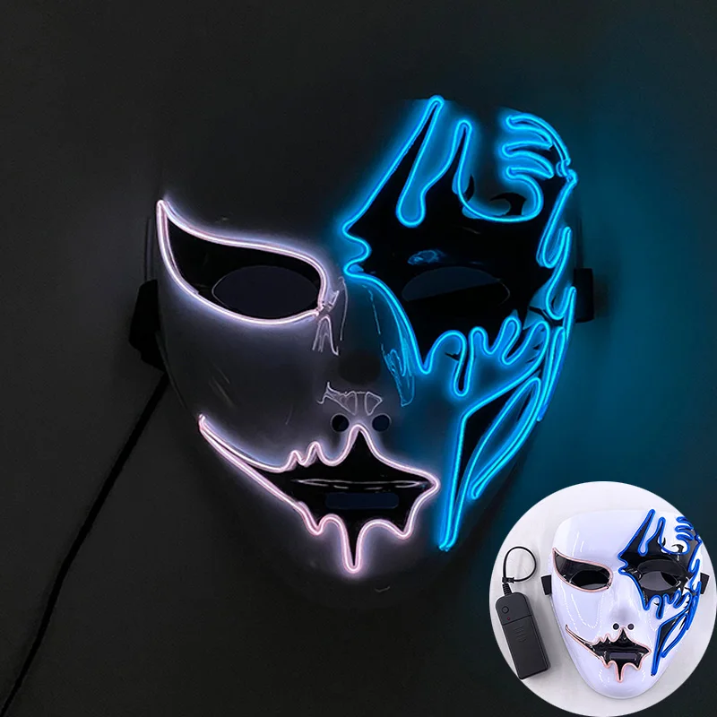 Blanco y azul