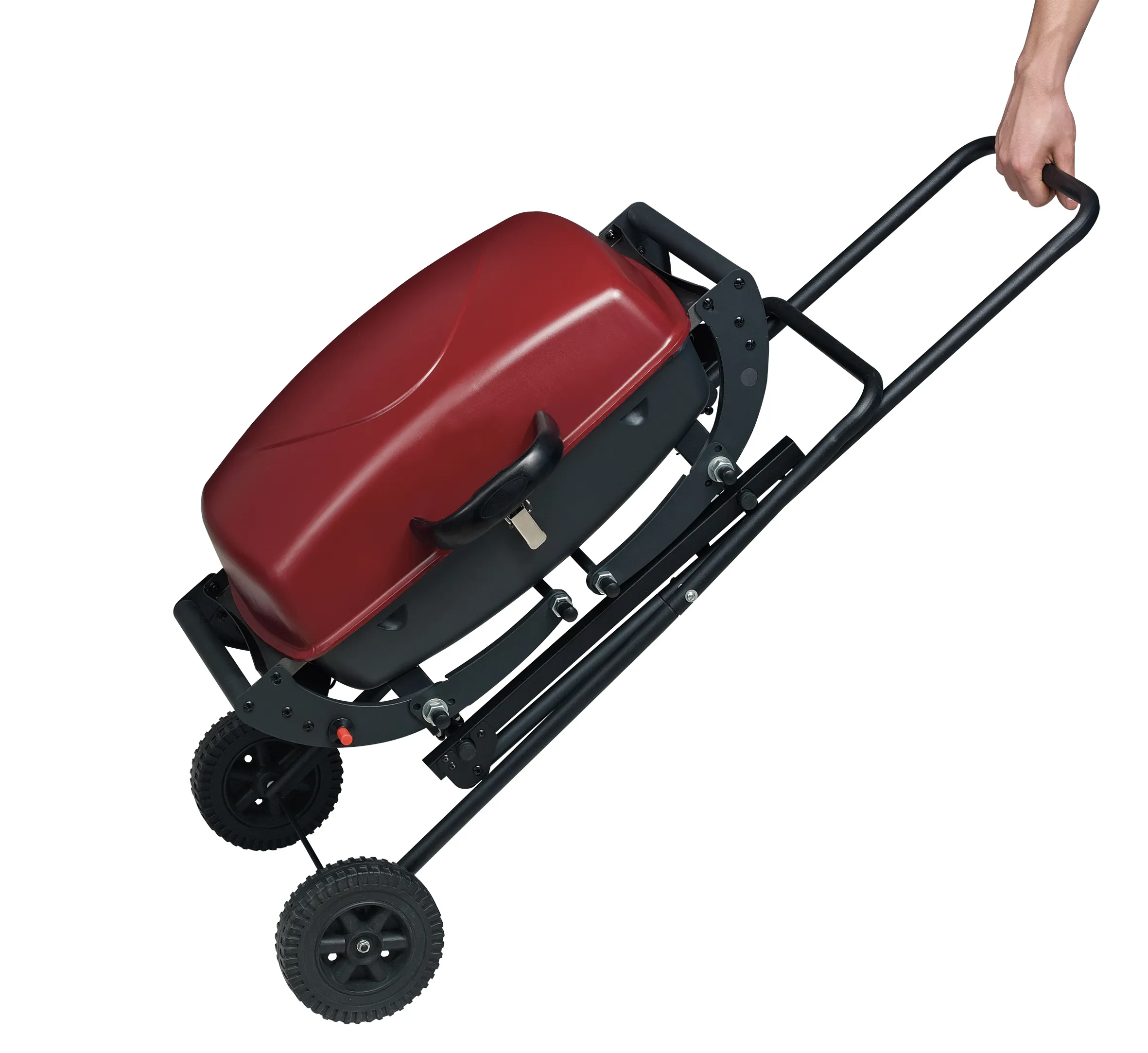 Carrello da campeggio Barbecue Grill Barbecue a Gas elettronico pieghevole portatile all'aperto con carrello