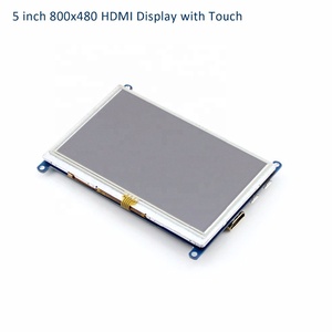 5 inch 800x480 LCD Touch HDM-I Display with 5V/1A/2A mini-USB <strong>power</strong> supply for <strong>Raspberry</strong> <strong>Pi</strong> and PC <strong>Input</strong> and Touch screen - Product Image 5
