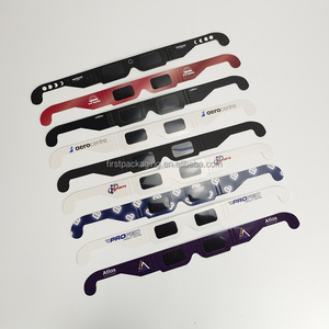 国际标准化组织认证日食眼镜定制设计日食观察3D太阳纸眼镜 - Product Image 1