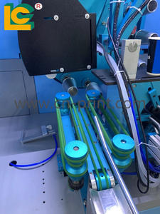 Automatischer LED-UV-Kunststoff-und Pappbecher-Siebdrucker, 4 Servo-angetrieben, 360 °-Vollkreis druck, 120mm Durchmesser