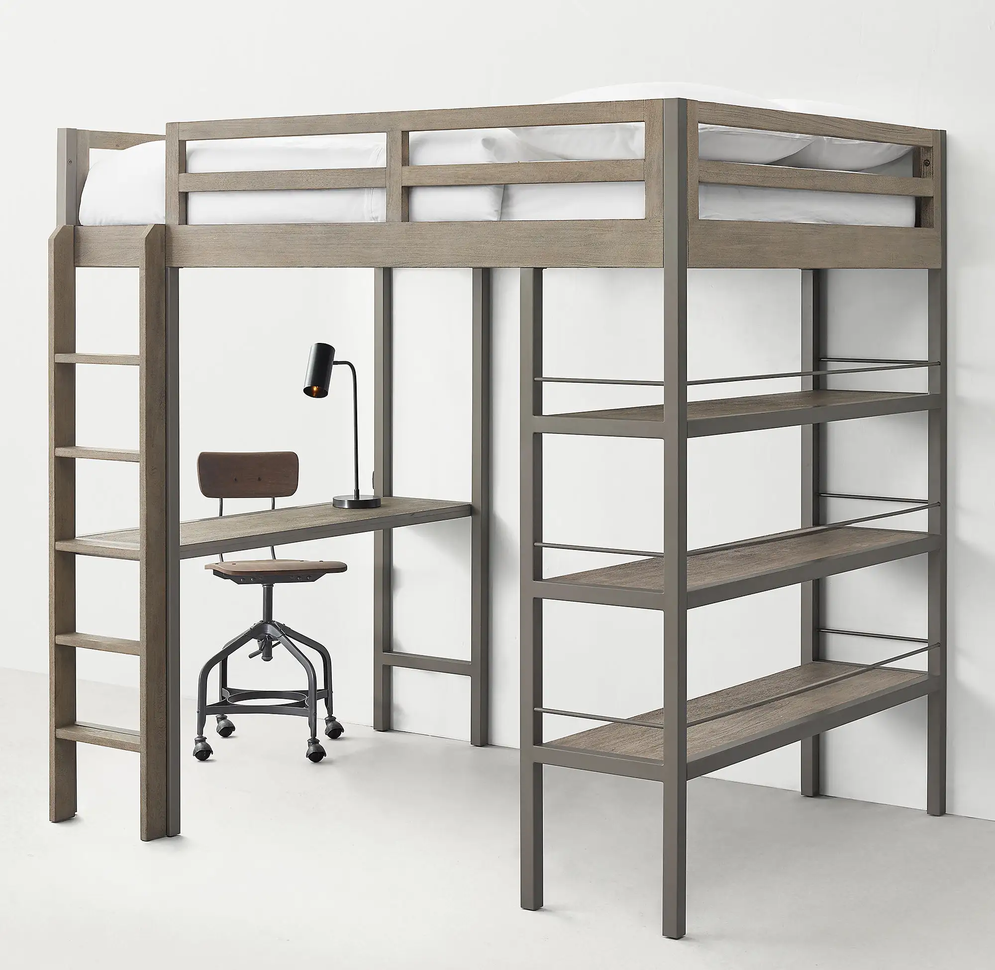 寝室セット二段ベッドロフトベッドオリジナル工場供給カスタマイズ可能な木製家具子供寝室家具