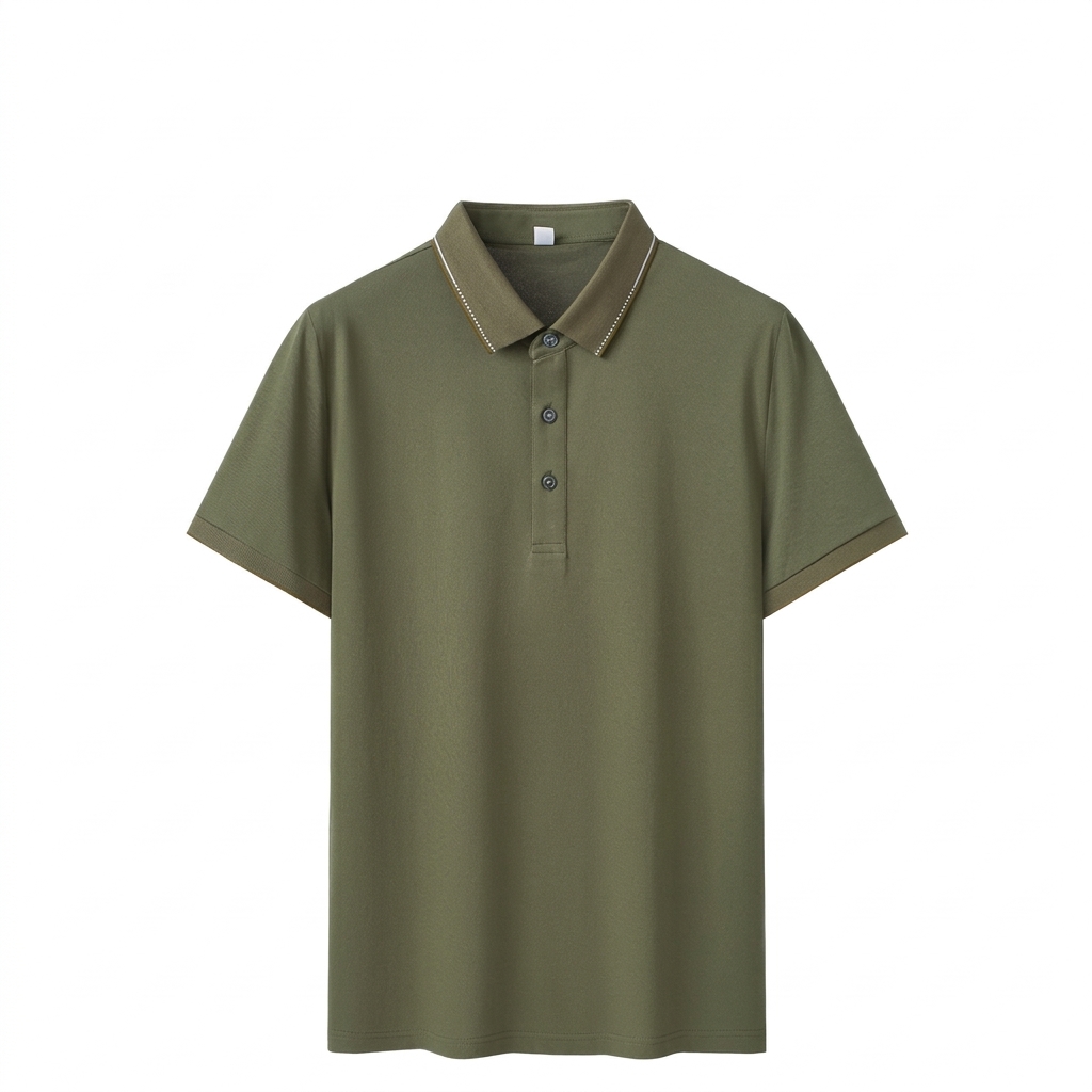 Polo 200g-vert armée