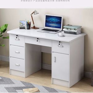Wholesale <strong>Simple</strong> Wooden Writing Study Big Space Stand Storage Modern Home Office Furniture <strong>Computer</strong> Table <strong>Desk</strong> with Drawer - Product Image 6