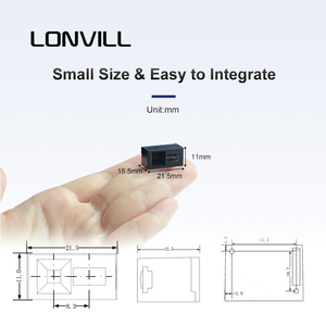 LONVILLミリオンピクセルシリアルポート1Dバーコードスキャンコードエンジン埋め込み固定読み取りモジュール - Product Image 3