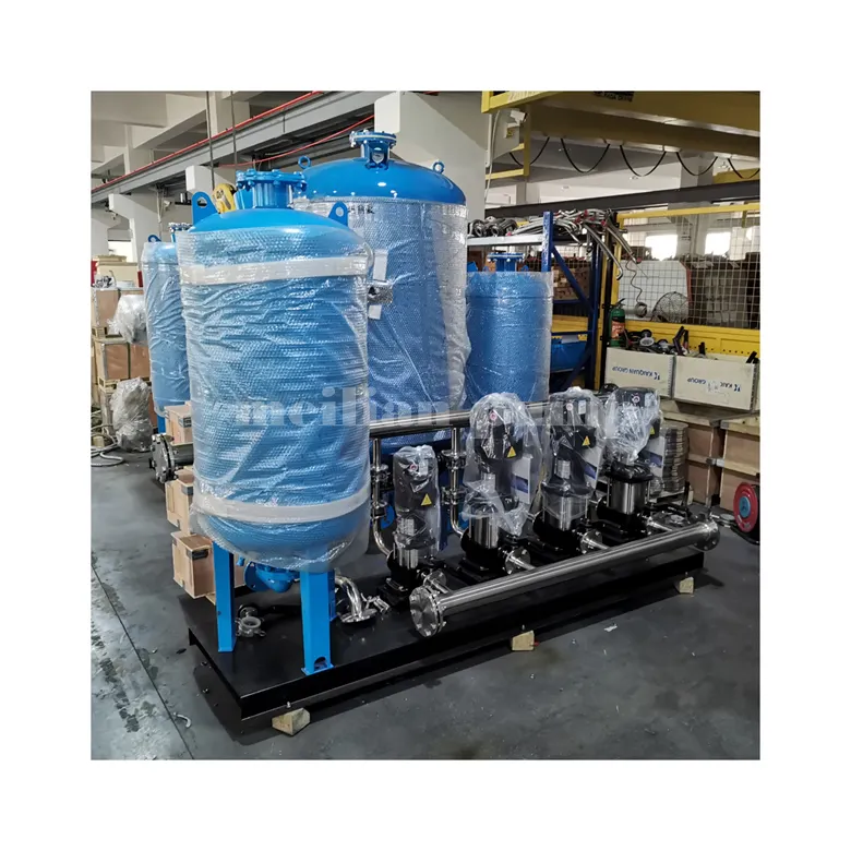 Unidades de abastecimento de água de frequência variável de pressão constante, abastecimento de água de pressão secundária com controle remoto automático inteligente