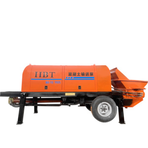 建筑用微型混凝土泵小骨料细石泵搅拌机 - Product Image 3