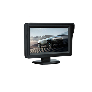 Monitor de pantalla LCD de Venta caliente Pantalla de coche de 4,3 pulgadas Entrada de video de dos canales para camiones de automóviles - Product Image 4