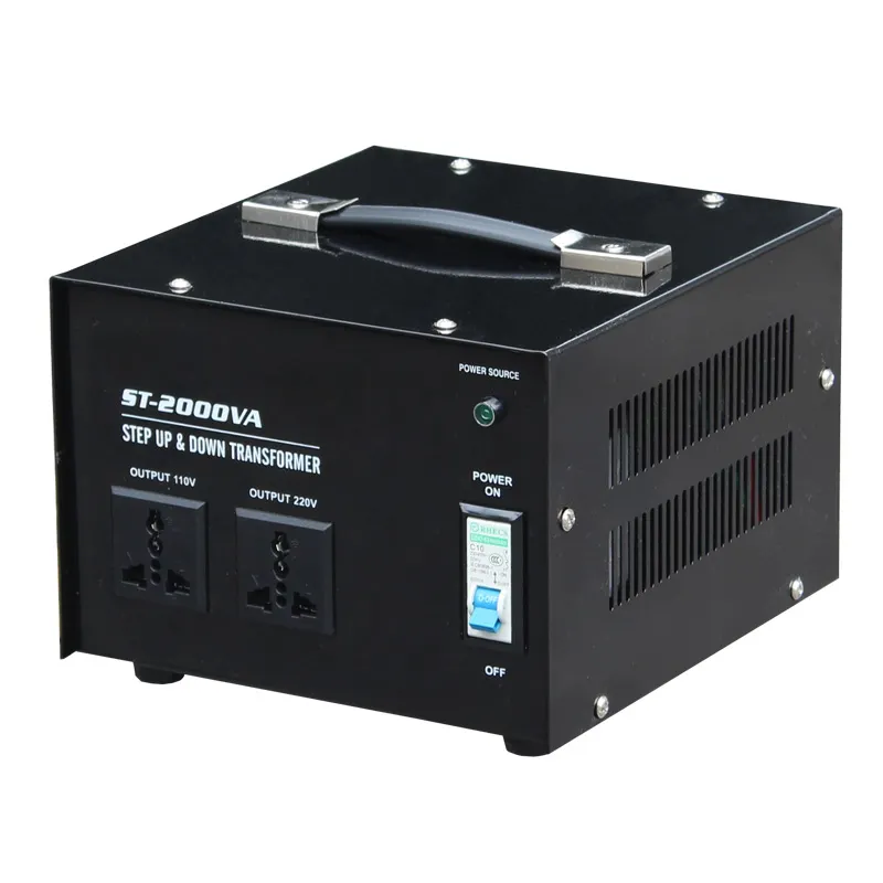 ST-2000 2000W 110V/220VAC paso a paso transformador exprimidor nevera microondas y la impresora