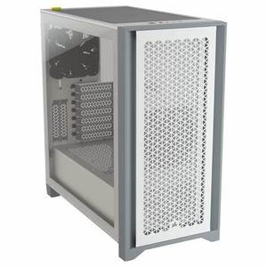 Corsair 4000D การไหลเวียนของอากาศสีดำ/ สีขาวเคสกระจกเทมเปอร์ขนาดกลางของหอคอย ATX เคสเมนบอร์ดเคสคอมพิวเตอร์สำหรับเล่นเกมพีซี - Product Image 5