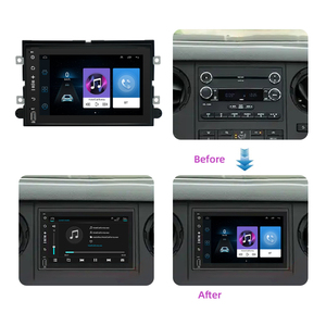Android araba radyo DVD Stereo oyuncu için 2004-2014 FORD F150/250/350/450/550 <span class=keywords><strong>GPS</strong></span> navigasyon araç ses ekranı