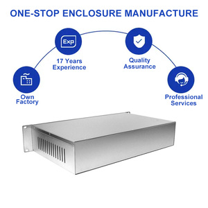 Tùy chỉnh nhôm 1U 2U 3U 4U Rackmount chassis máy chủ trường hợp sản xuất công nghiệp 19 inch Rack mount tủ điện tử bao vây - Product Image 5