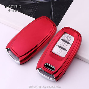 Araba anahtarı durum için AUDI RS7 araba anahtarı kapağı TPU araba anahtarı kabuk korumak - Product Image 1