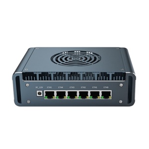 CAIXUNIPC工業用ファイアウォールミニPC第12世代I7-1255u/1265u 6 * LAN 6*2.5GイーサネットポートM.2 Nvme 4 * USB DDR5ルーターPC - Product Image 1