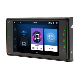 2Din Carplay Android oto <span class=keywords><strong>7</strong></span> inç araba radyo multimedya Video oynatıcı evrensel 2DIN Stereo Toyota için radyo <span class=keywords><strong>GPS</strong></span>
