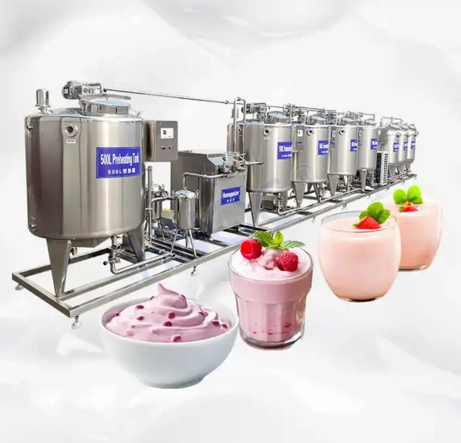 Línea completa de producción de leche UHT/Mini equipo de procesamiento de leche/pasteurizador de leche