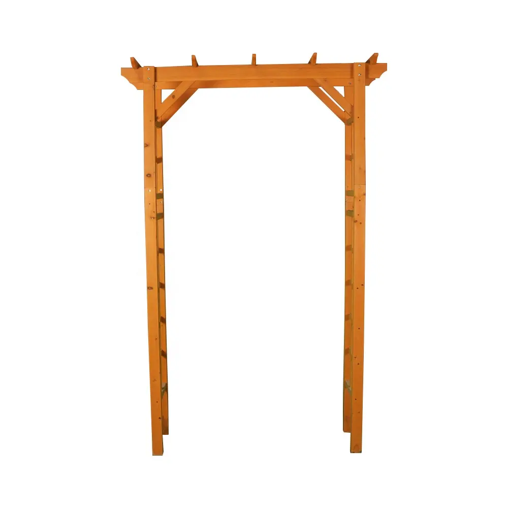 Tốt nhất bán Patio nhà kính đám cưới vòm ngoài trời bằng gỗ vòm vườn ARBOR vòm