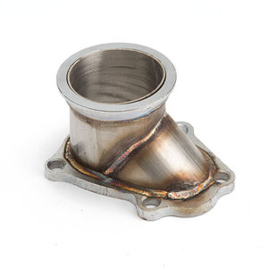 For Subaru WRX <strong>Saab</strong> TD04 5 Bolt <strong>Turbo</strong> Downpipe Flange to 3&quot; V Band Conversion Adaptor - Product Image 2