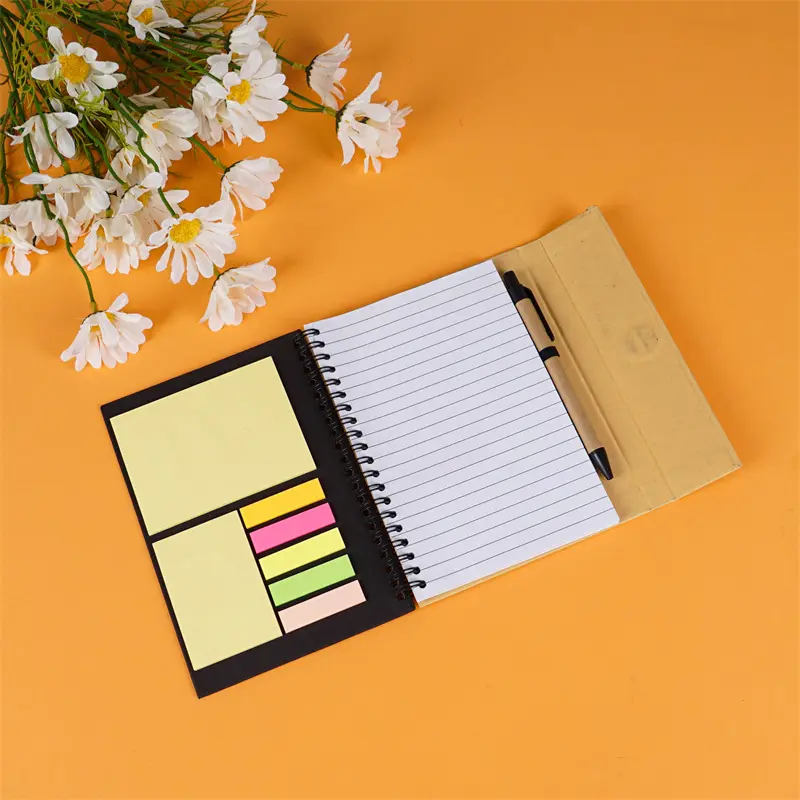 มัลติฟังก์ชั่โฆษณากระดาษสี Cube หมายเหตุเหนียว Notepads กระดาษส่งเสริมการขาย Notepads พร้อมปากกา Memo Pad เหนียว