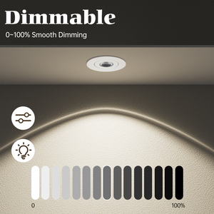 Tại chỗ encastré Dimmable faretto da incasso <span class=keywords><strong>l</strong></span>õm Lux Ultra Slim tiltable LED downlights nhôm có thể điều chỉnh nhỏ Spotlight - Product Image 5