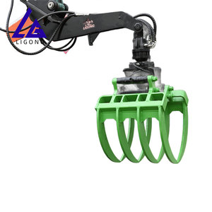 土地管理用挖掘机耙抓斗附件7-9吨根耙 - Product Image 4