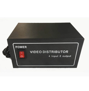 Distribuidor de frecuencia de alta definición JIND, salida 4 en 8 salidas, monitor analógico, distribuidor de vídeo coaxial - Product Image 2