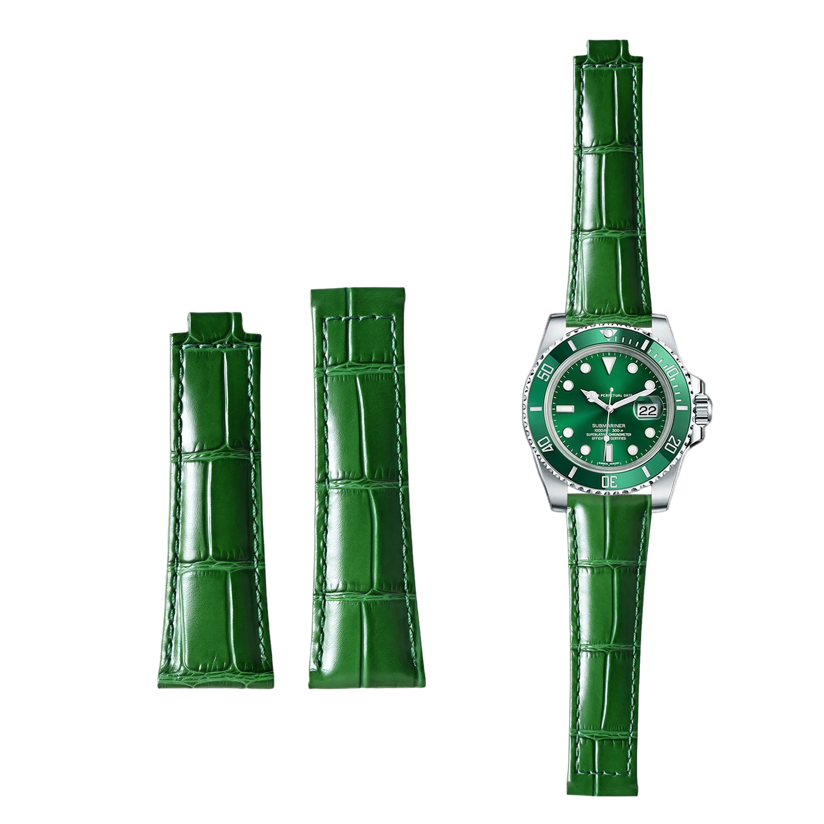 Verde sin hebilla