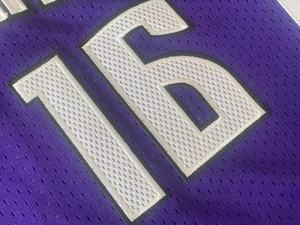 เสื้อบาสเก็ตบอลแบบวินเทจ16ชิ้นเสื้อเจอร์ซีย์บาสเก็ตบอลปักลายคุณภาพสูงแห้งเร็ว - Product Image 6