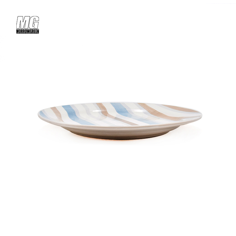 Wholesale cheap price tableware custom logo pattern ceramic dinnerware porcelain dinner set